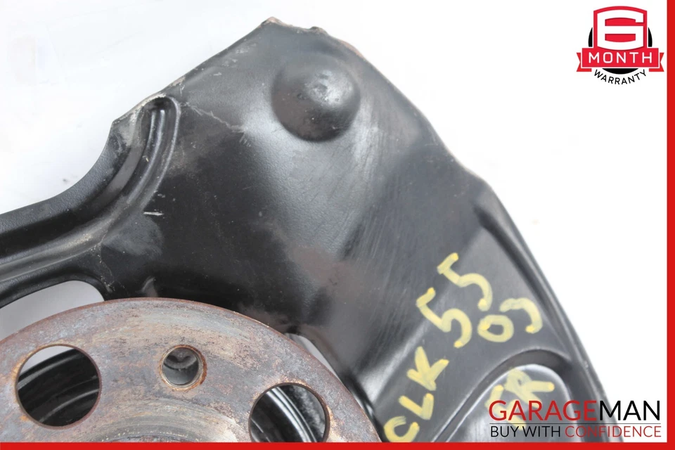 03-09 Mercedes W209 CLK55 AMG Rueda delantera derecha Eje Nudillo Buje Cojinete Tracción trasera Foto 4 de 4