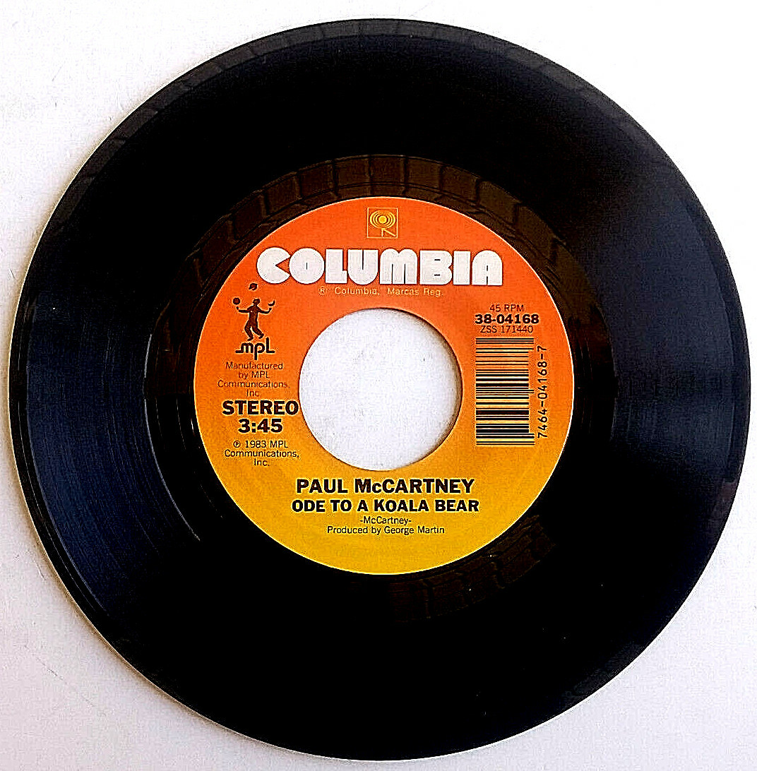 PAUL McCARTNEY Michael Jackson - Say Say / Vinyl 45rpm 1983