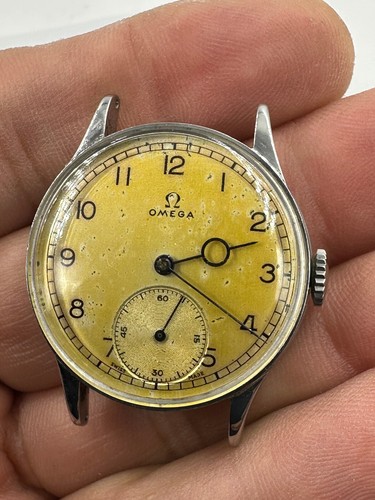 Omega Uhr WW2 Military Style T2 Herren Mechanisch 15J 31mm 9805069 Vintage Selten - Bild 6 von 11