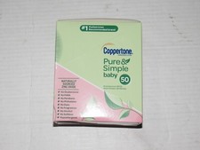 Coppertone Pure and Simple Baby Sunscreen SPF 50 Lotion 24 x 0.4 oz Travel Packs