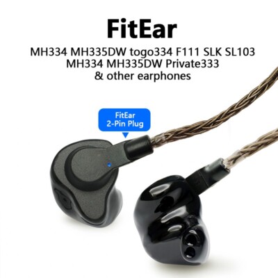 6N 3.5mm Audio Cable For FitEar TO GO! TG223 TG333 TG334 TG335