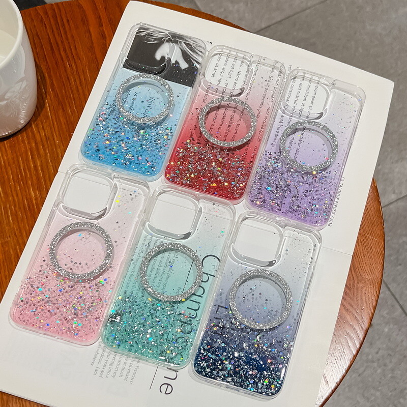 Glitter Shockproof MagSafe Case for Apple iPhone 15 14 13 12 11 Pro  