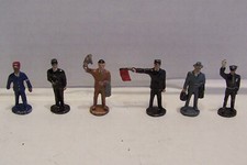 Vintage Lead figures Barclay/Manoil RR Train O gauge