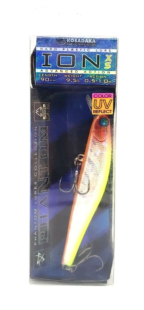 KOSADAKA PHANTOM ION XS 90F FLOATING FISHING HARD BAIT MINNOW LURE 90mm 9.5g