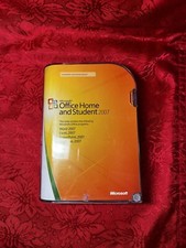Microsoft MS Office 2007 Home and Student Disc and Product Key In Original Case