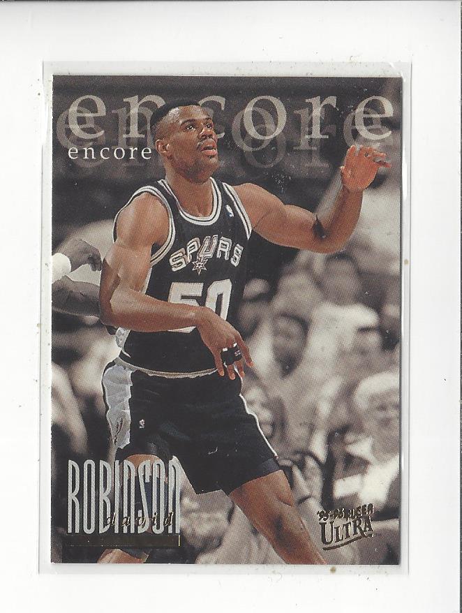 1995-96 Ultra #335 David Robinson (Encore) Spurs