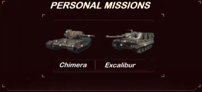 World Of Tanks BOOST | Excalibur Chimera Personal Missions | WoT  NOT BONUS CODE