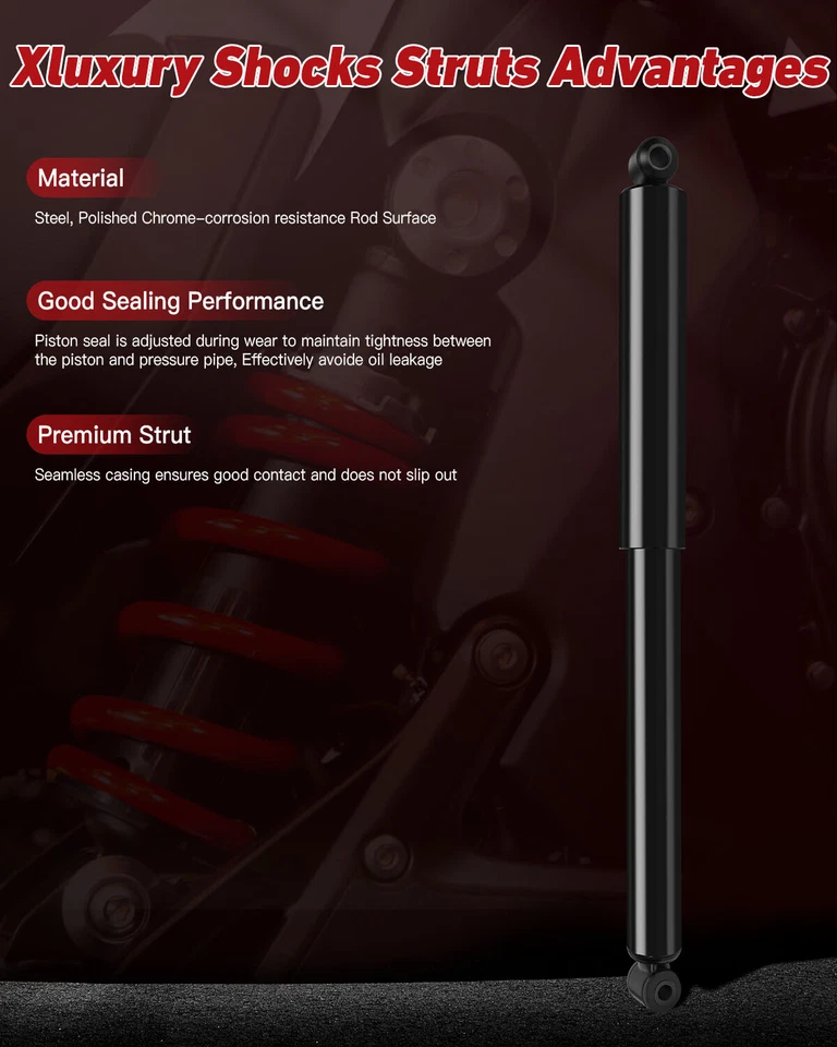 Juego completo de 4 amortiguadores de puntal izquierdo derecho para Ford F-150 1990-1995 1996 Foto 3 de 4