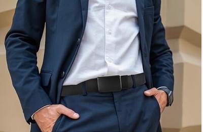 magnetic dress belt Navy They are crafted with fine leathers that breathe Web Belt Magnetic Belt No