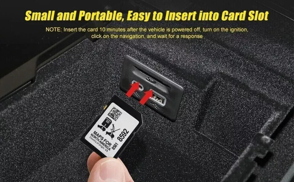 ÚLTIMO 2024 BUICK ENVISION 2021-2023 ATUALIZAÇÃO DE MAPA NAVEGAÇÃO GPS cartão SD 85618592 - Imagem 4 de 4