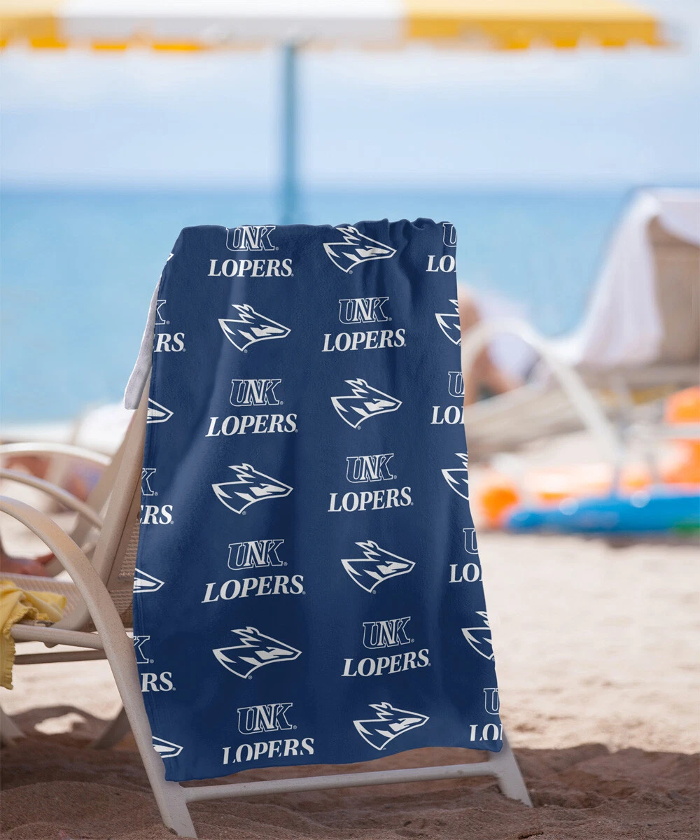 University of Nebraska at Kearney Beach Towel/Bath Towel, 30"x60" Logo Pattern