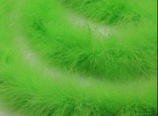 Marabou Boa 10 Yards Long 72g Lime Green Feather Wedding Party Scarf