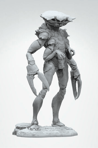 Crab Monster 3D Unpainted Figure Model GK Blank Kit New Hot Toy In Stock - Picture 8 of 11