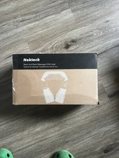 (NEW) - Nekteck Electric Deep Tissue Heat Kneading Massage Pillow