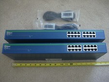 Lot of 2 AOPEN AOW-216U 16 Port Aopen Switch.