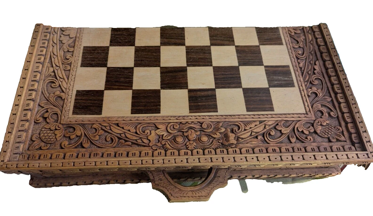 Chess Set Case Indiana Vintage Chess for sale | eBay
