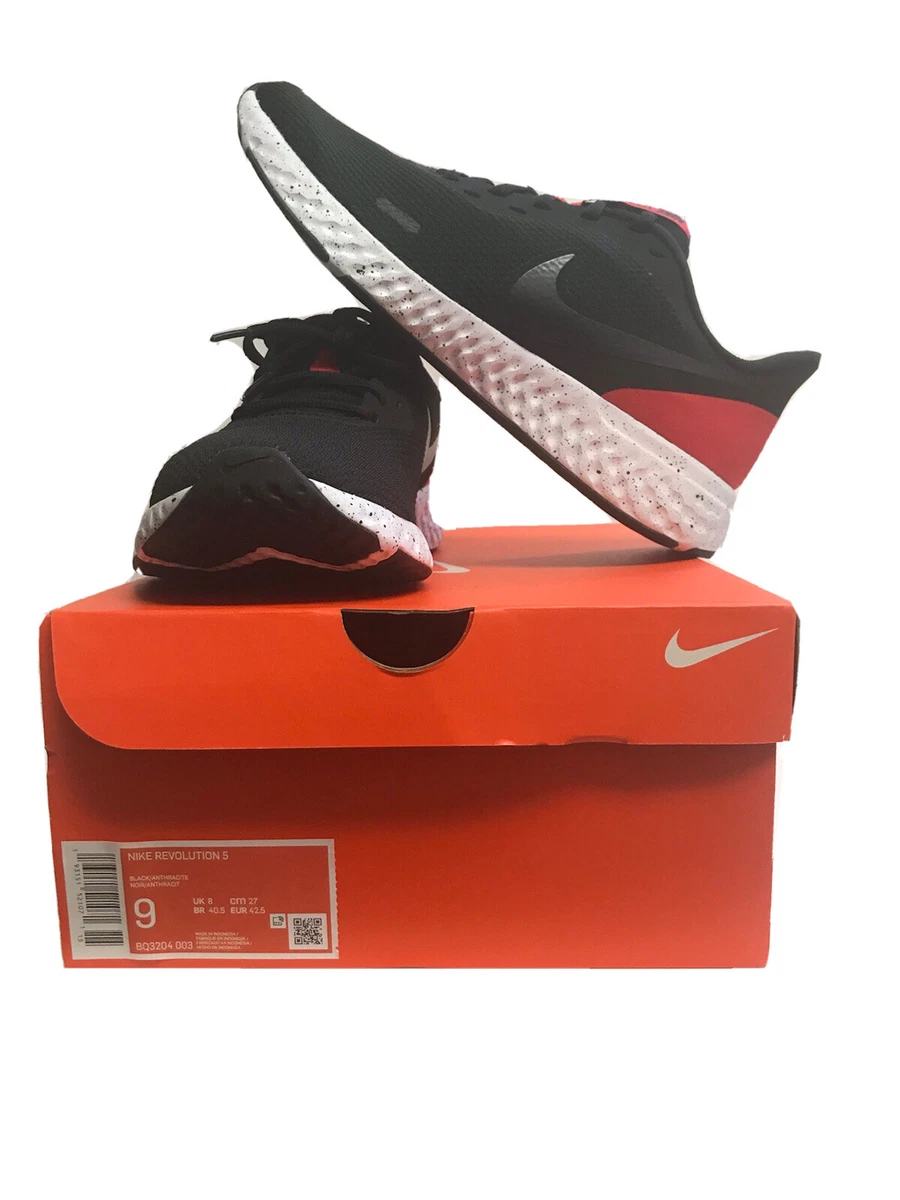 NIKE REVOLUTION 5 BQ3204 003 BLACK ANTHRACITE SIZE 9 RUNNING eBay
