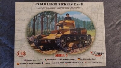 Mirage 1:35 - Light Tank Vickers E Mk. B