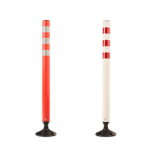 Leitpfosten Flex Absperrpfosten Kunststoffpoller flexibler Poller 105cm