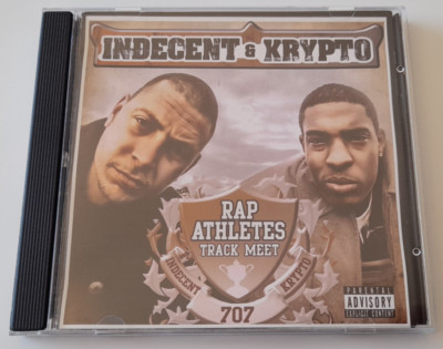 Indecent & Krypto Rap Athletes Track Meet Mac Dre Young Dru Rux Gangsta Rap CD