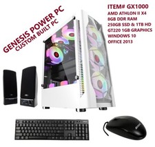 AMD ATHLON II X4 640 3 GHZ QUAD CORE PC BUNDLE SYSTEM AM3 GREAT WORKING PC