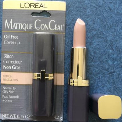 L'oreal Mattique Oil-free Concealer Cover-up, Medium Beige Moyen