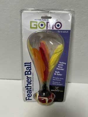 Discovery Toys GO-MO Feather Ball ~ Volley With Your Hands! Soft