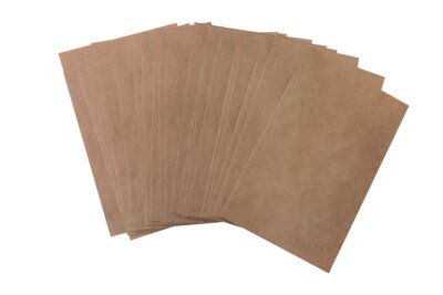 Logbuch-Verlag 50 Petit Sacs Plats En Papier Kraft 8,5 X 13,2 Cm