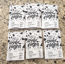 Oats Overnight 6 Pack Cookies & Cream 2.7 oz exp: 04/2026