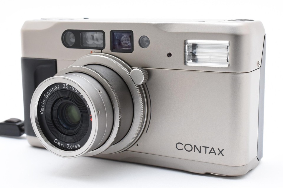 As is Contax TVS 35mm Point & Shoot Film Camera from JAPAN# 996