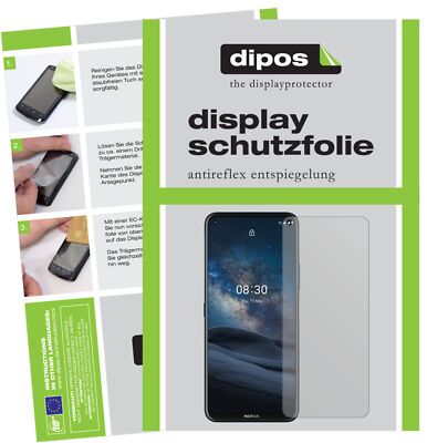 dipos I 5X Pellicola Protettiva Compatibile con Nokia 8.3 5G Posteriore Pellicola di Protezione Cristallo