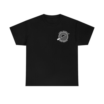 Lake Keowee, SC - Unisex Heavy Cotton Tee. Double sided print