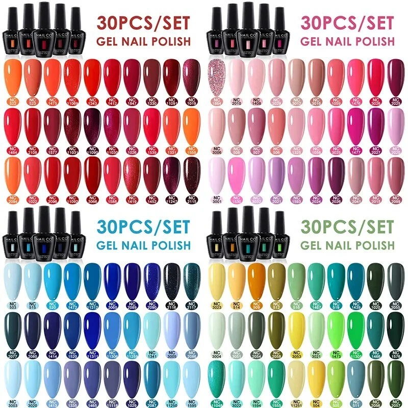 New 15ml 30/20/10pcs/Set UV Gel Nail Polish LED Gel Varnish Soak Off Nail Art US
Opens in a new wind