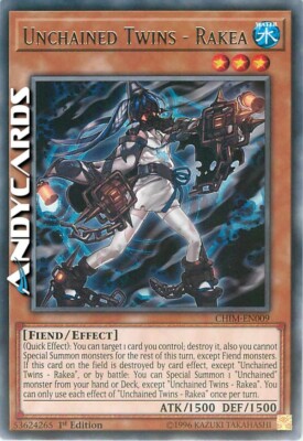 UNCHAINED TWINS - RAKEA   (Gemelli Svincolati - Rakea)   Rara   CHIM EN009   1Ed