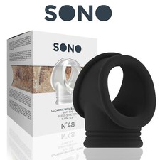 Sono n°48 Cockring with Ball Strap, Anello per Testicoli Prolunga
