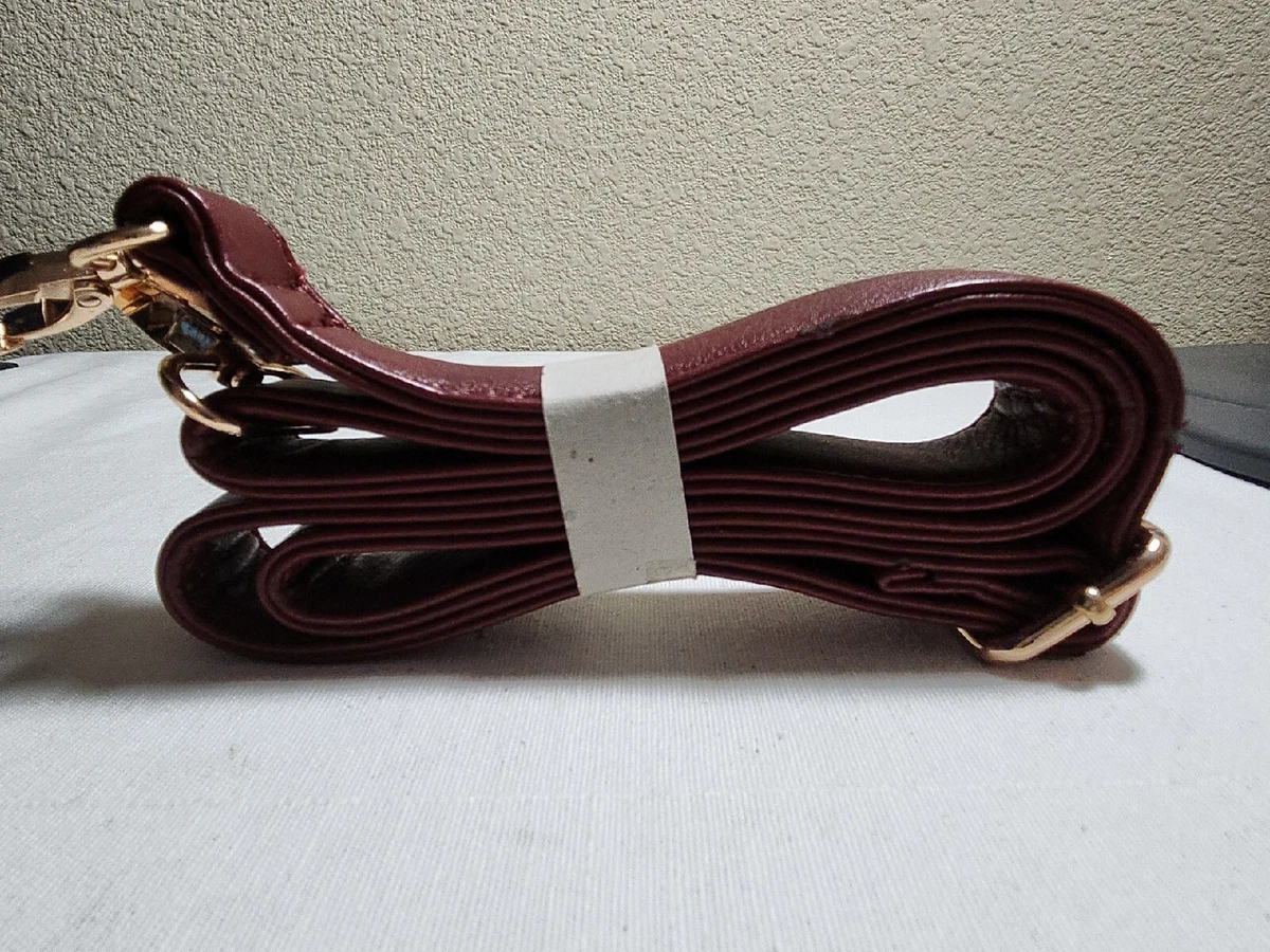 Burgundy hot sale purse strap