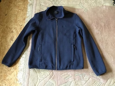 Jack Wolfskin Damen Fleece Pullover Troyer C nanuk DYNAMIC Dunkelblau Gr. XL 