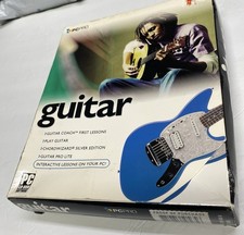 GUITAR 4CD-rom Beginner Lessons for Self Paced Learning Topics Entertainment Pc