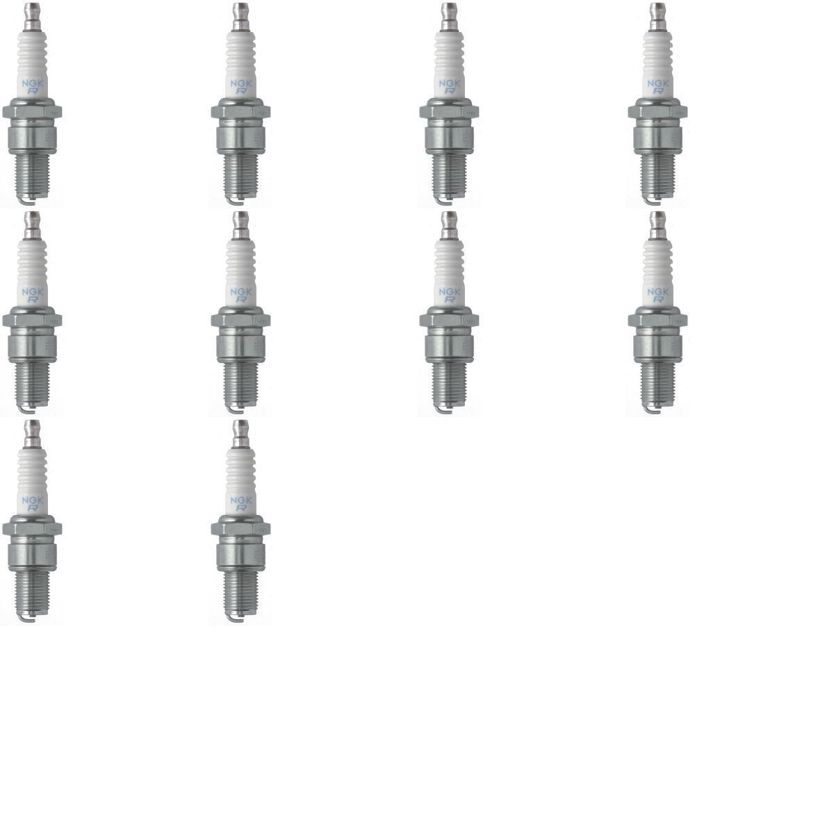 NGK 5866 Spark Plug Pack of 10 for Nissan Chevrolet Volkswagen Yamaha 320 61-88