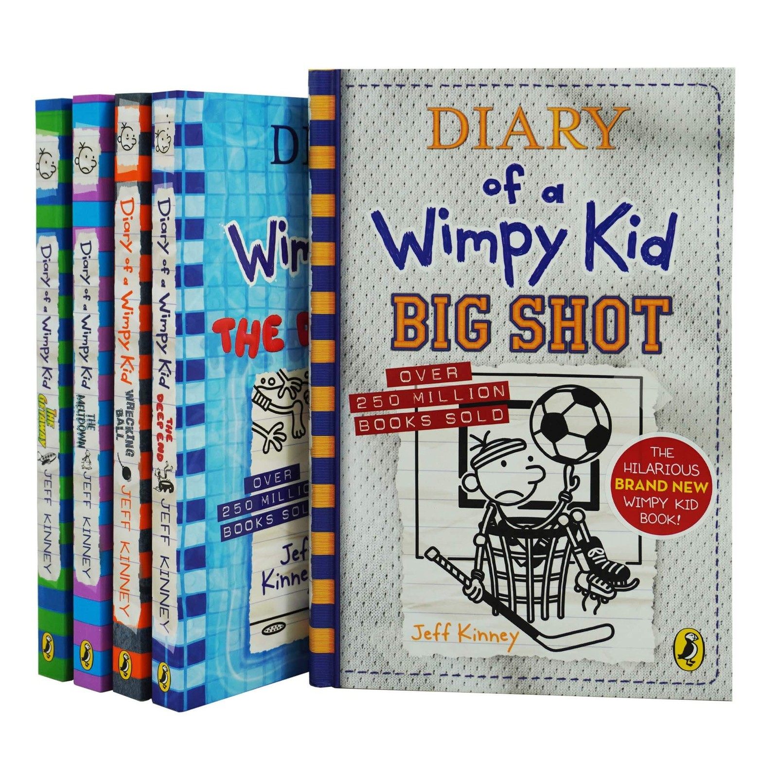 Diary of a Wimpy Kid Series 12-16 Collection 5 Books Set By Jeff Kinney NEW - Image 3