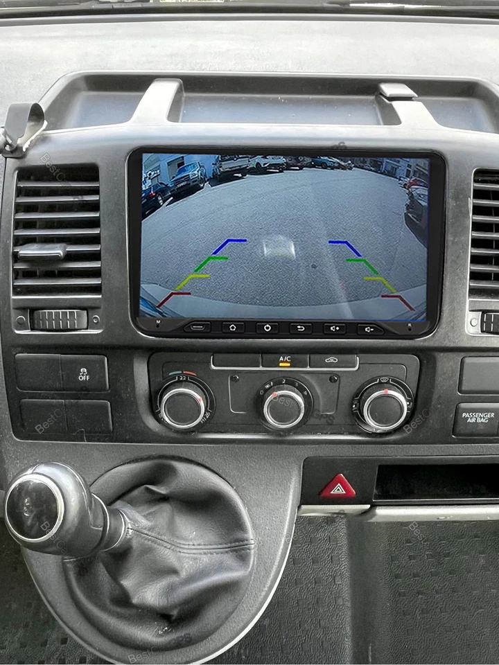 64G Android Auto CarPlay Stereo GPS Sat Nav 9" For VW T5 Transporter 2010-2015 - Image 2 of 4