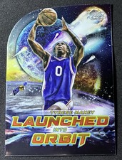 Topps 2023-24 Cosmic Chrome Tyrese Maxey 76ers Launched Into Orbit LIO-16
