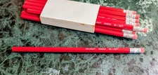 12 Skilcraft Bonded Pencil1 No. 1 NOS! soft for writing shading Red Casing