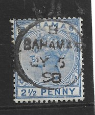 Bahamas 1884 sg 50 vfu, cat. £18