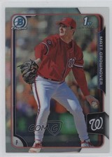 2015 Bowman Draft Chrome Refractor Matt Crownover #183 0m8