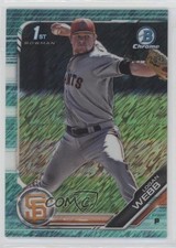 2019 Bowman Chrome Prospects Aqua Shimmer Refractor /125 Logan Webb #BCP-79 0rf9