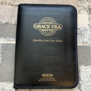 Grace USA Gun Care Zipper Tool Case ONLY Black Free Shipping