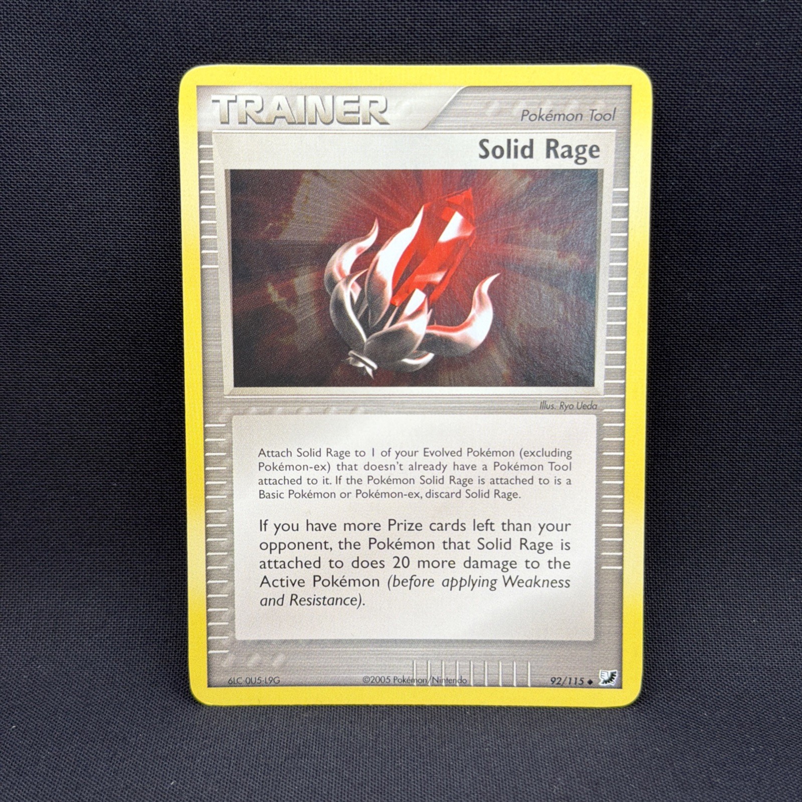 2005 Solid Rage 92/115 Pokemon Unseen Forces Regular Near Mint
