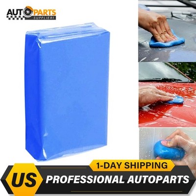 Car Clay Bar Magic, Remove Sludge Mud Tar from Auto Paint Glass Clean Wash US