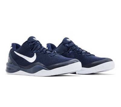 Size 11.5 - Nike Kobe 8 Protro College Navy Navy/White Men's Low Top Basketball